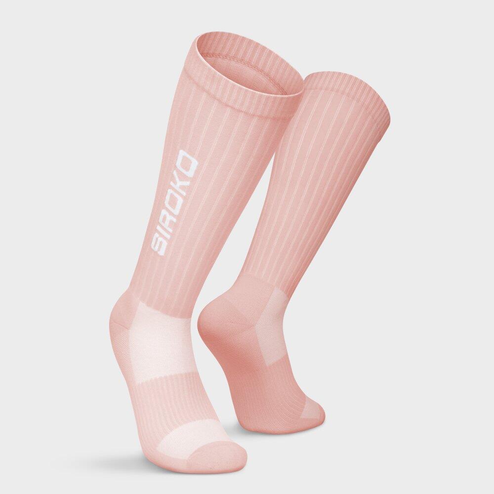 Herren und Damen Tennis hohe socken TriPoints Pink Rosa 5/6