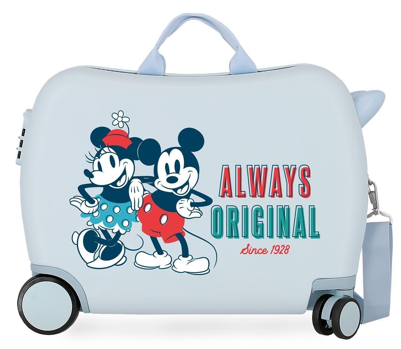Valise Enfant Disney Mickey always original Abs avec une capacité de 38L 1/5