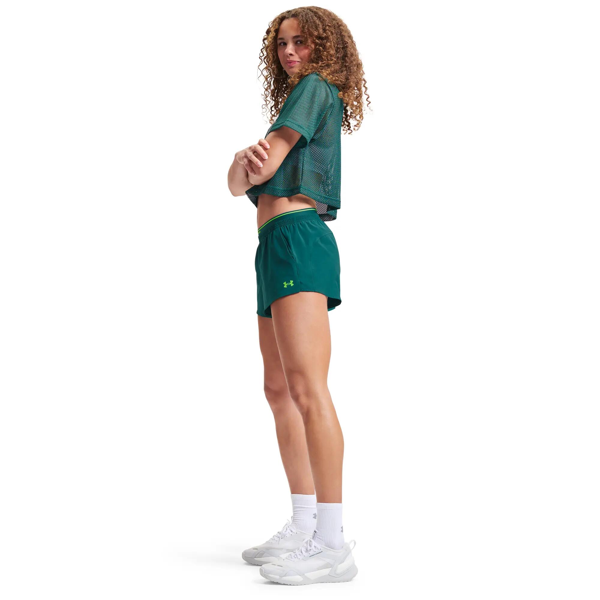 Calções Curtos Femininos Under Armour UA Vanish Woven 3in 3/7
