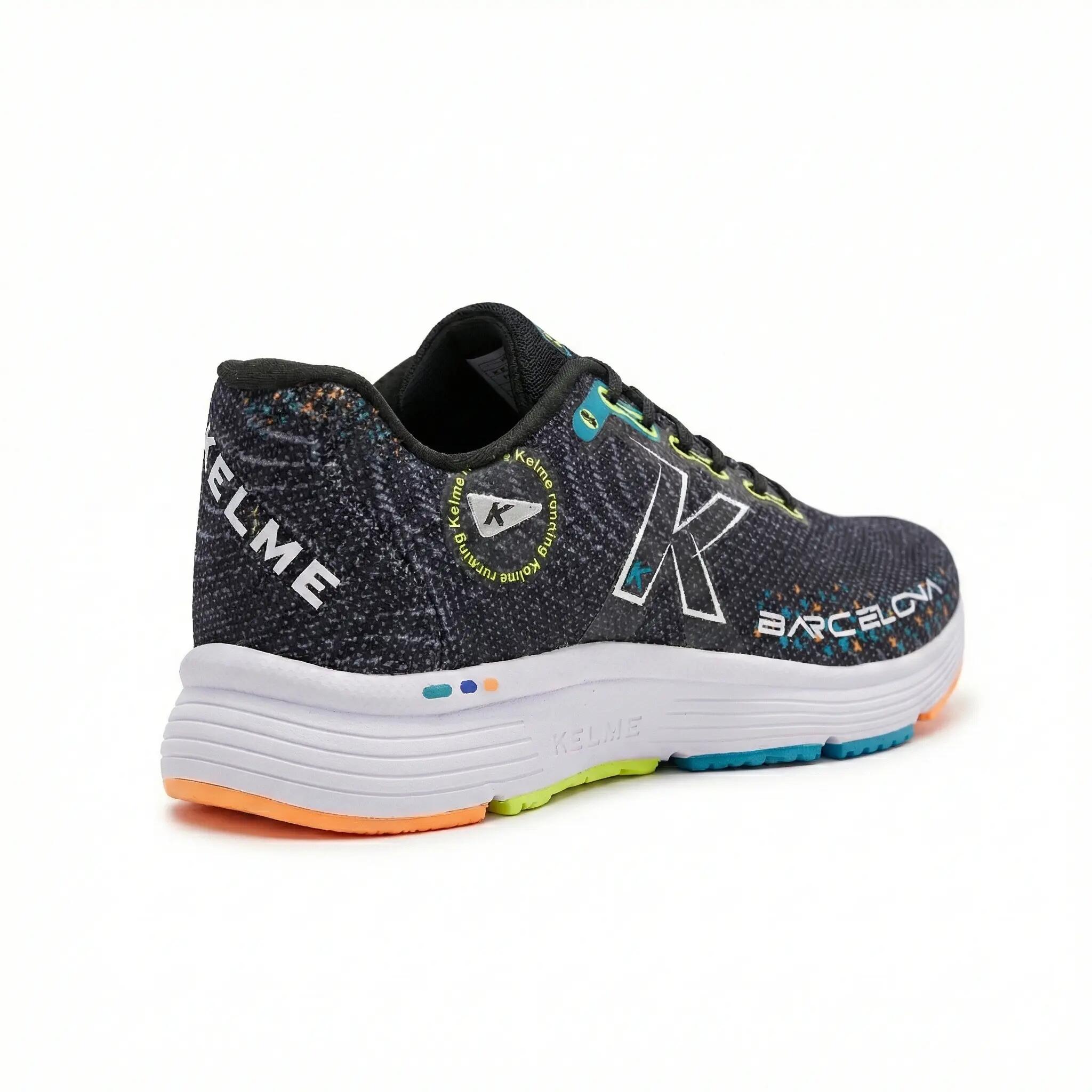 Kelme Zapatillas Running Barcelona Negro Unisex 3/4