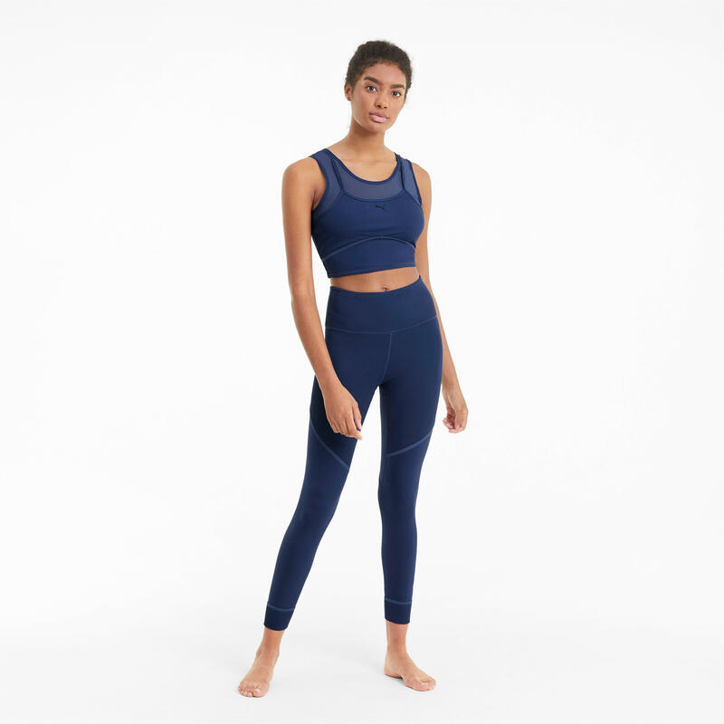 Mallas leggings de cintura alta para mujer Puma Studio Rib 7/8