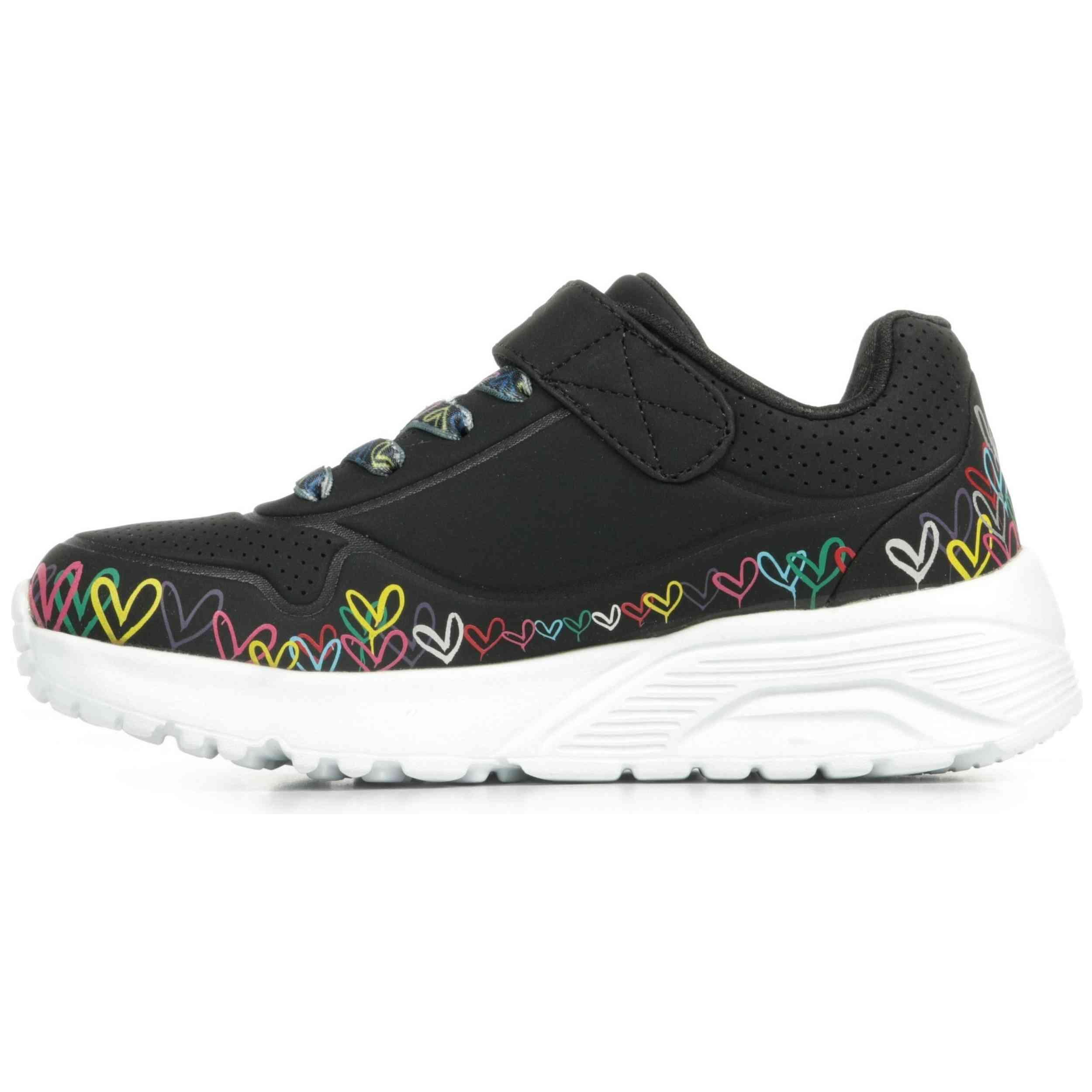 Pantofi pentru copii SKECHERS Uno Lite Heart Craze