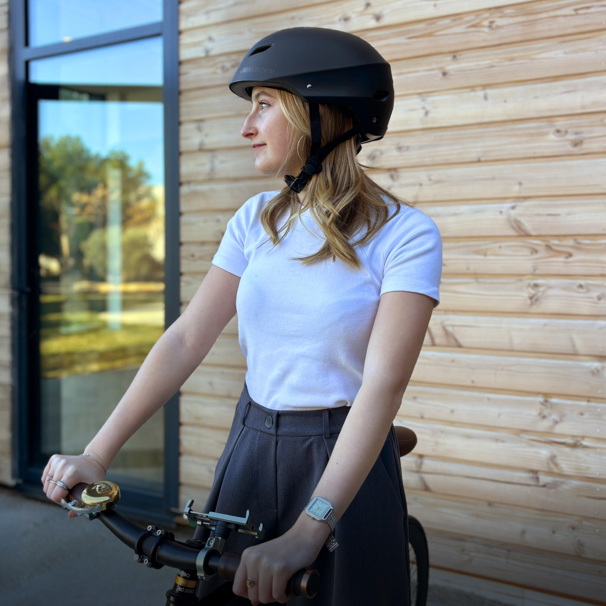 Veasy - Fietshelm M (hoofdomtrek 55-58 cm) - zwart 3/7