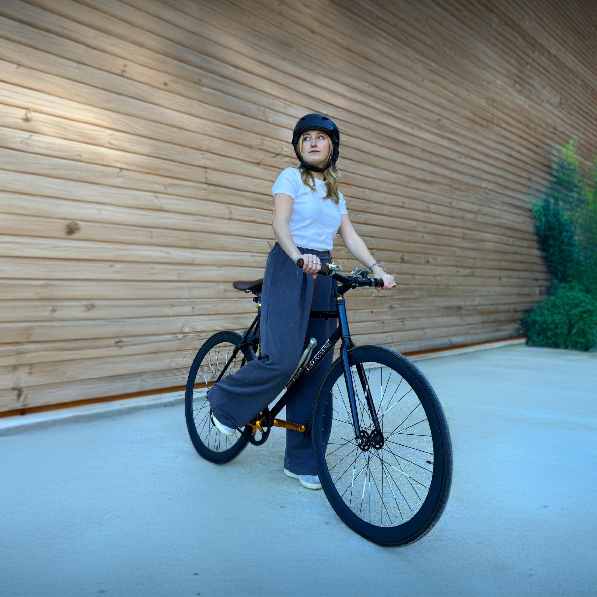 Veasy - Fietshelm M (hoofdomtrek 55-58 cm) - zwart 6/7