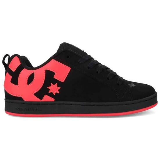 Baskets Dc shoes modèle 300678-BLK-HTPNK pour femmes