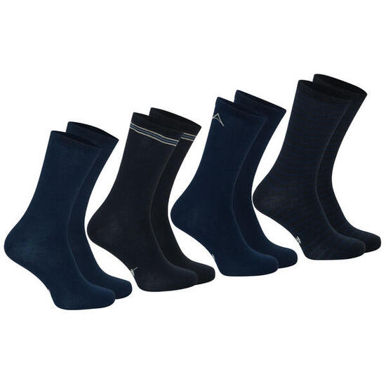 Lot de 4 mi-chaussettes homme Ecopack