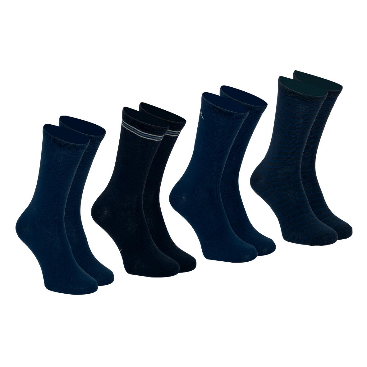 Lot de 4 mi-chaussettes homme Ecopack 2/4