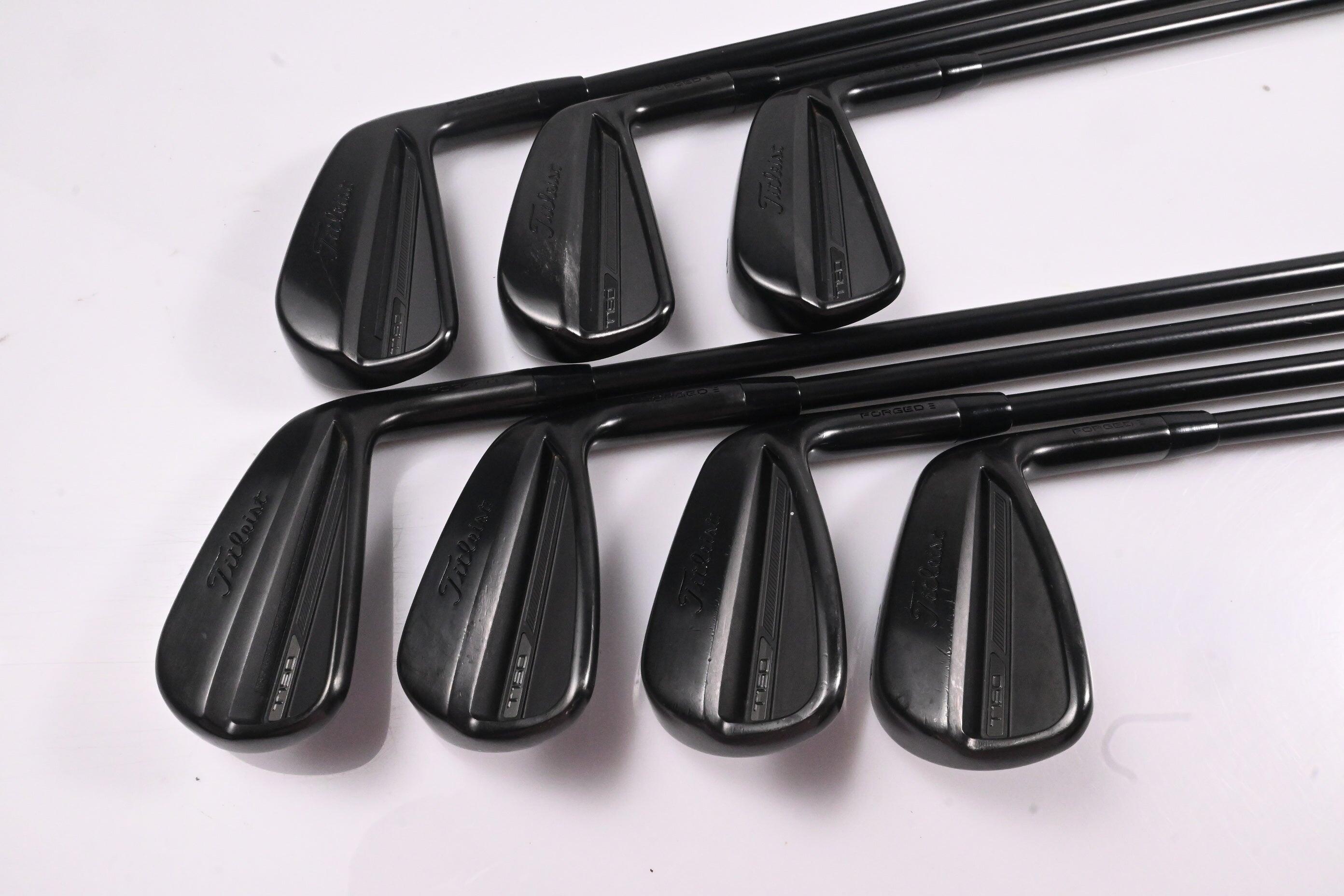 Titleist T150 Black Vapor Irons / 4-PW / Stiff Flex Project X LZ