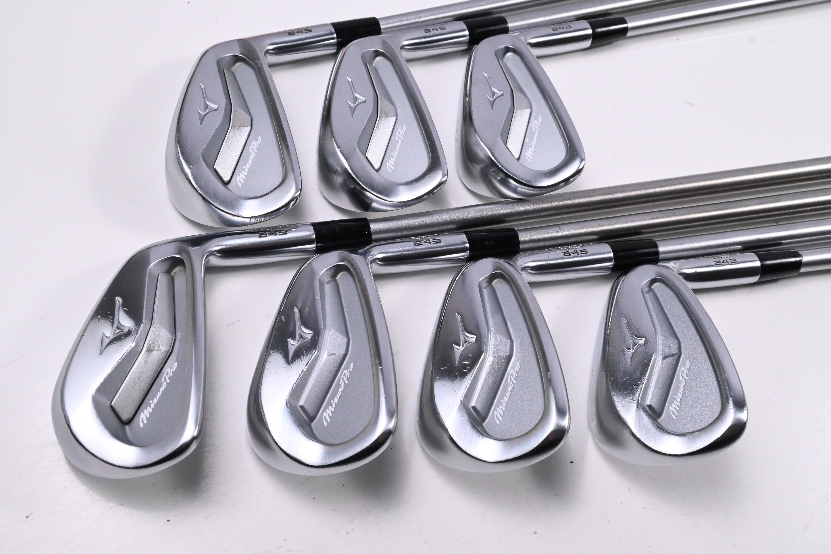 Mizuno Pro 243 Irons / 4-PW / X-Flex KBS Tour C-Taper 130 Shafts