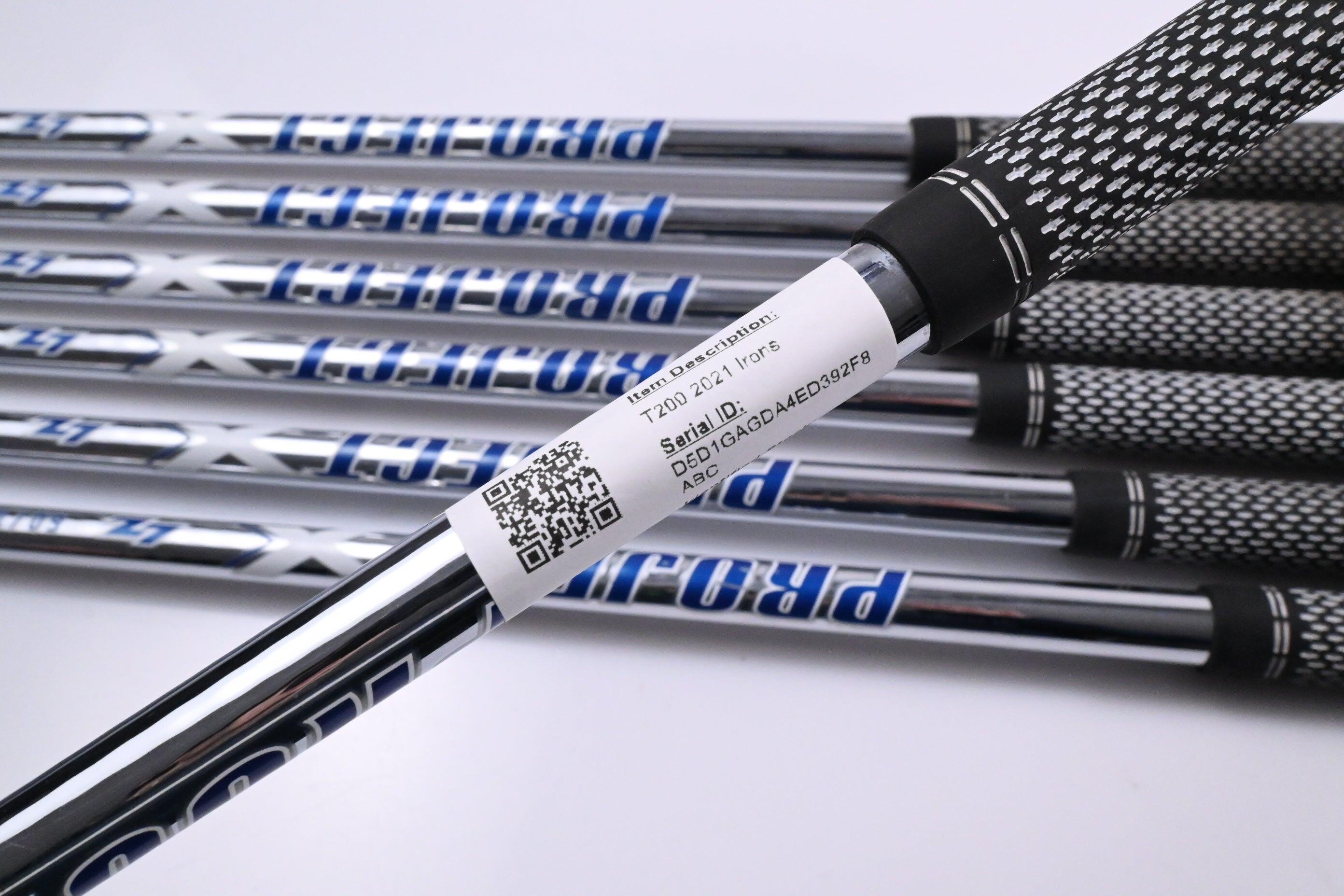 Jeu De Fers Titleist T200/T150 4-9i - Project X LZ 120 Stiff - Droitière - Reconditionné