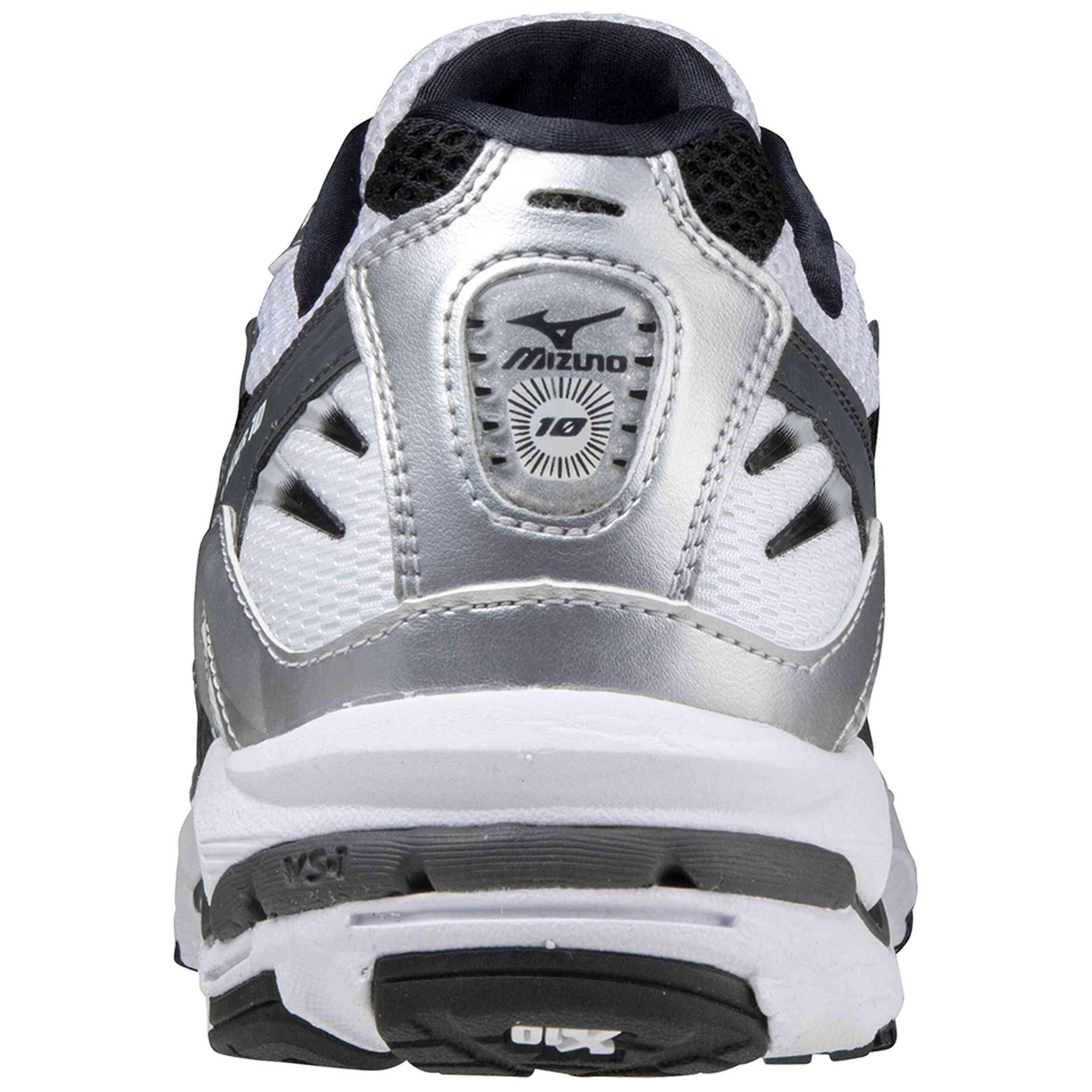 Scarpe  Wave Rider 10 White Silver Black 5/5