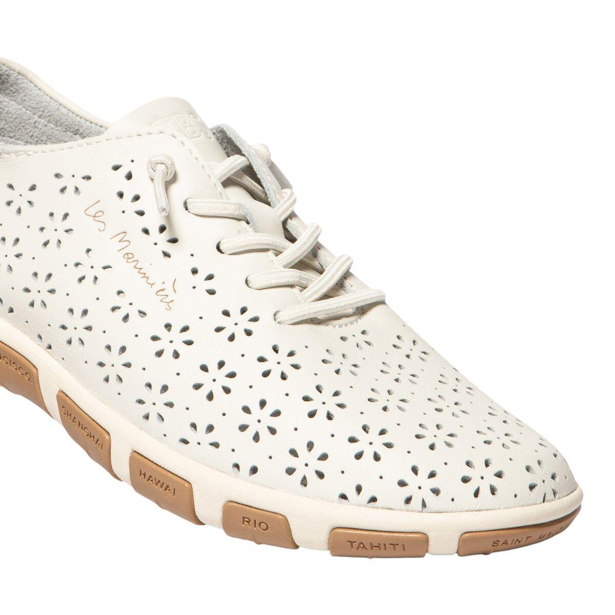 Baskets - Sport - Femme - Fermeture élastique, cuir - JAZFLOR - Beige 2/5