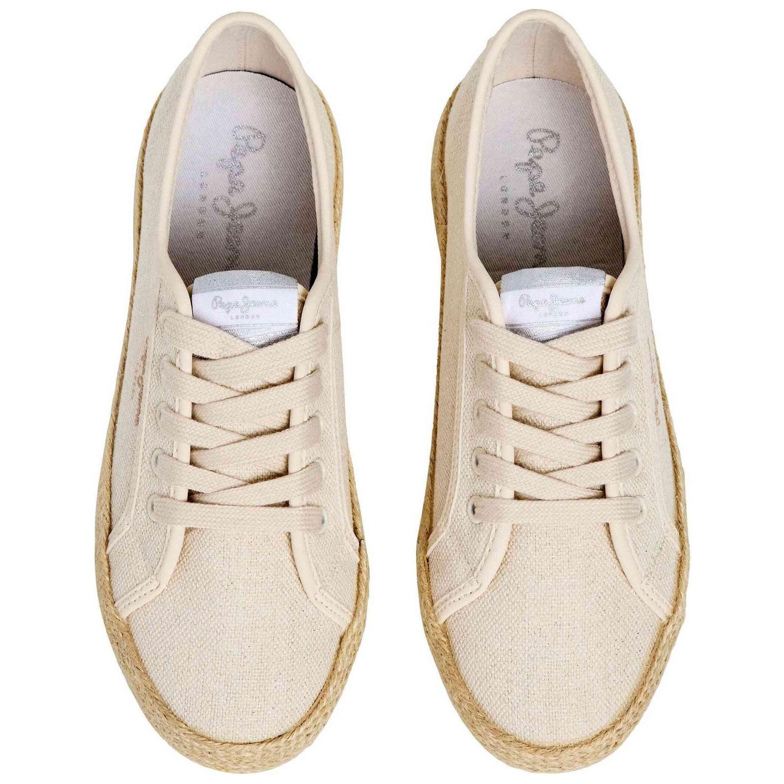 Schoen Pepe jeans model PLS300019-823LIMEWASHBEIGE voor vrouwen 3/5