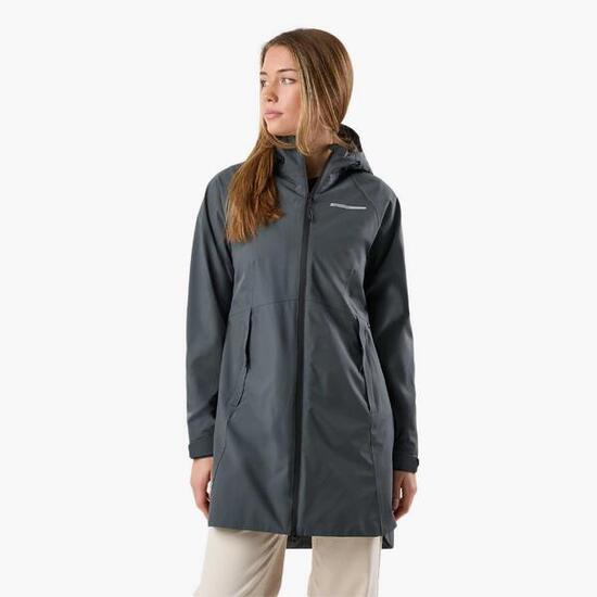 Veste de pluie de randonnée femme respirante coupe-vent rain_jacket Orust