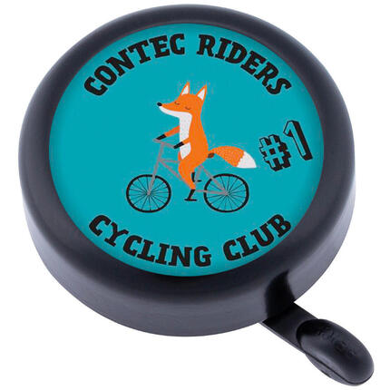 CONTEC Kid-a-Ring dzwonek dla dzieci Ø55 mm czarny/niebieski