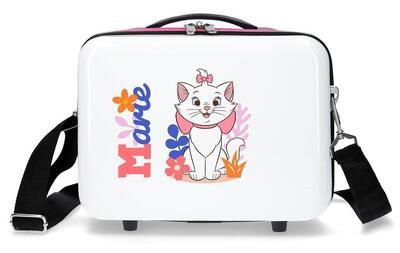 Beauty case Abs Disney Classici 2 con capacità di 9L bianco