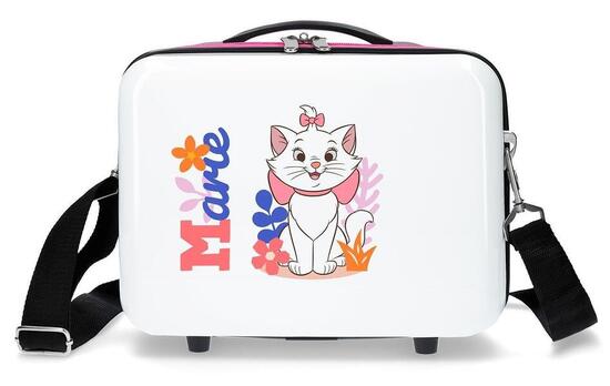 Beauty case Abs Disney Classici 2 con capacità di 9L bianco