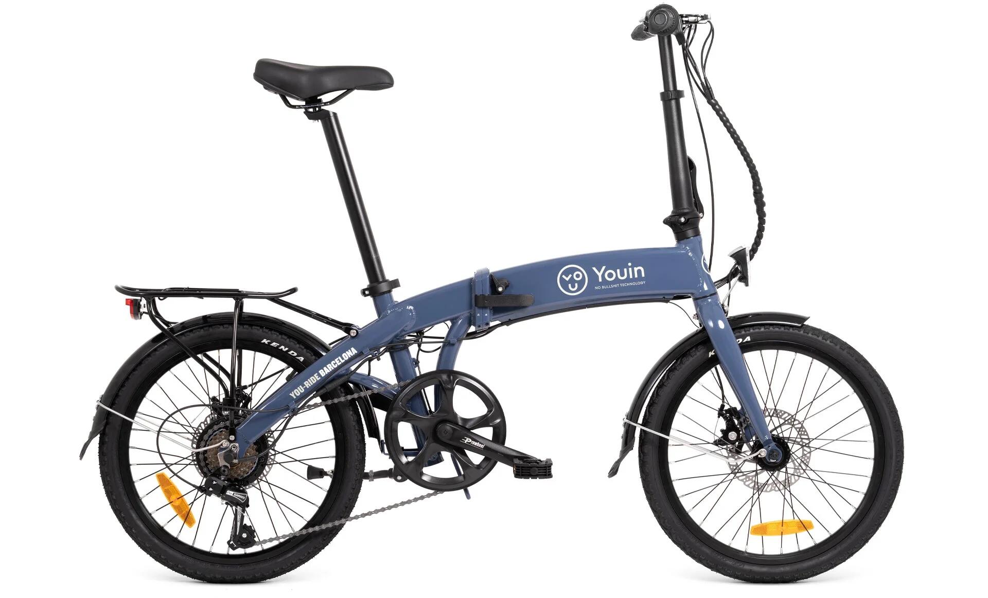 Bicicletta elettrica urbana pieghevole Youin Barcelona 250W 45km 20" Second Life 7/7