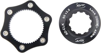 CONTEC CDA-CL Center Lock auf 6-Loch Adapter schwarz