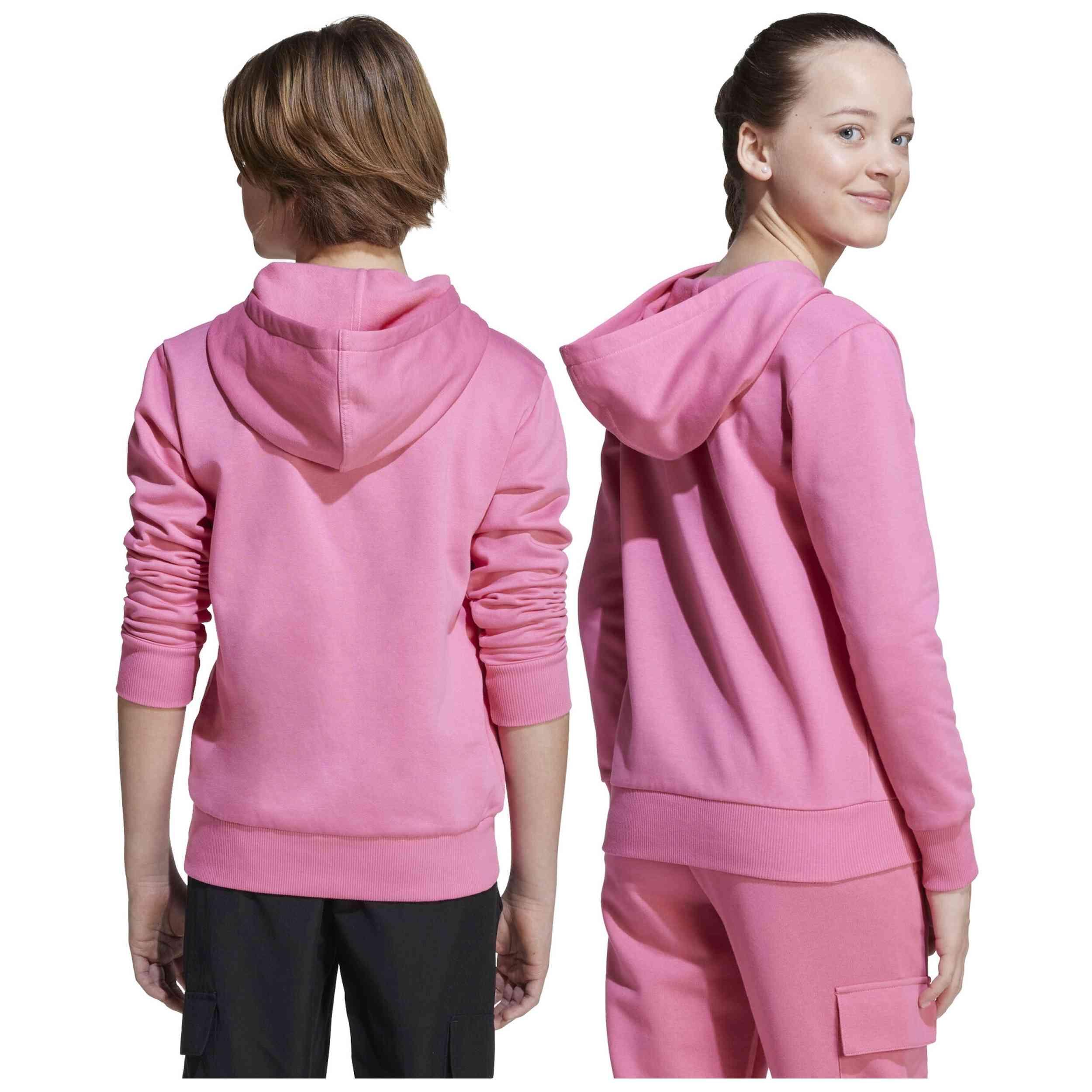 Felpa con cappuccio Adidas modello JN2429 per ragazze 5/5