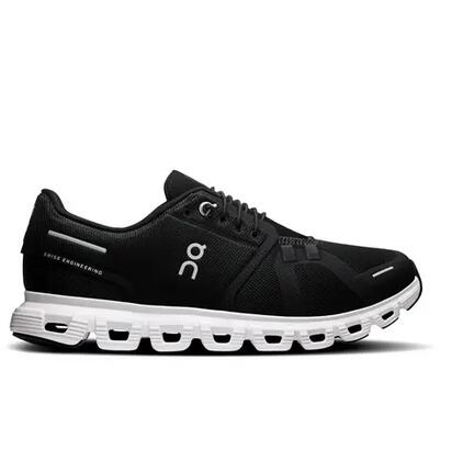 On Running Cloud 6 Damen Schuhe Schwarz/Weiß