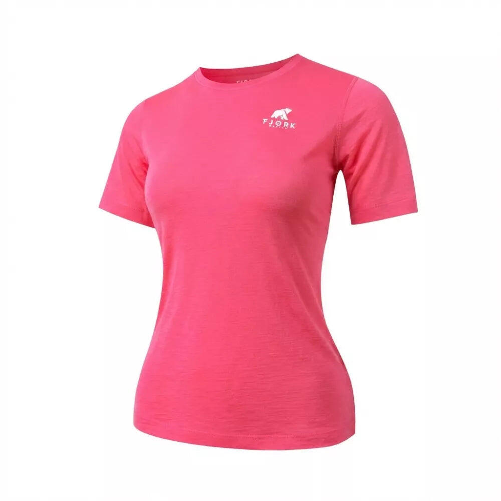 Trekking-T-Shirt aus Merinowolle für Damen 2/4