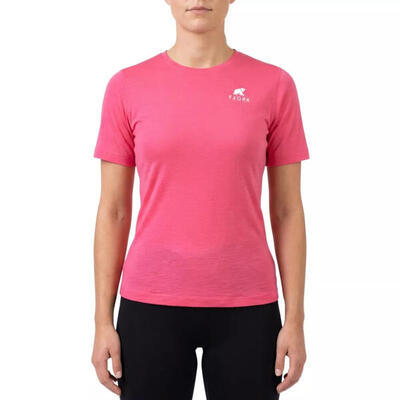 Maglietta da trekking in lana merino da donna