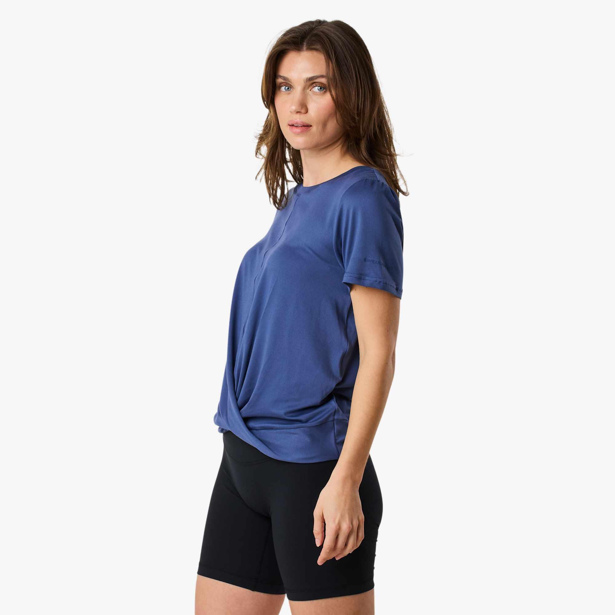 T-Shirt maniche corte da training da donna asciugatura rapida Core Wrap Soft Tee 4/8