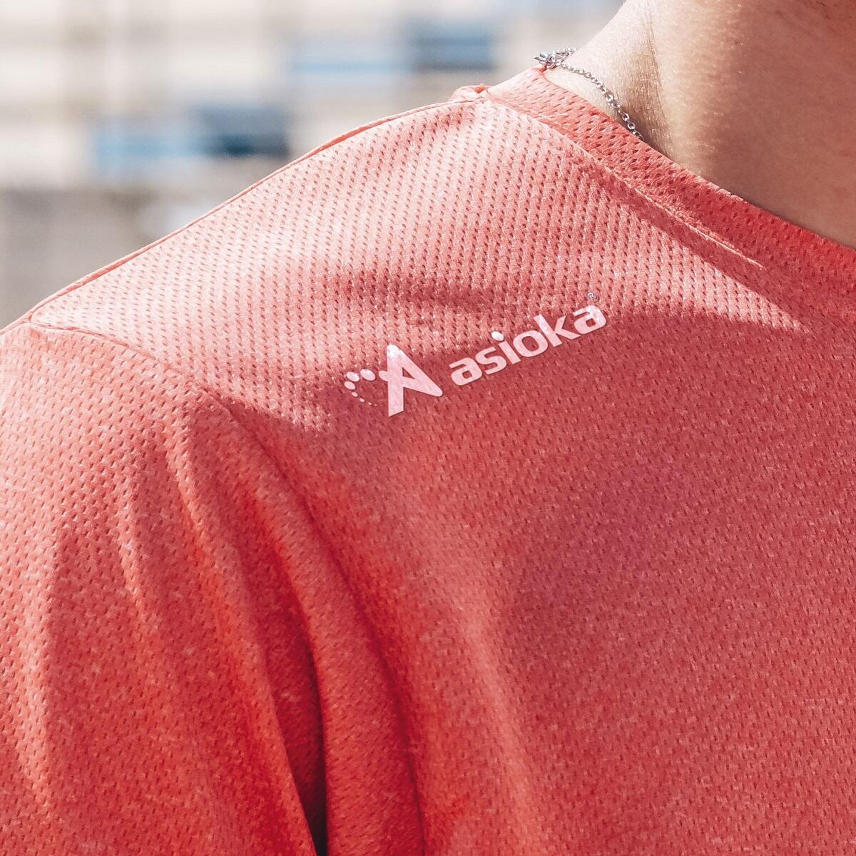 Pack de 2 T-shirts de corrida para homem Asioka RÍO JASPE. Respiráveis. 2/7