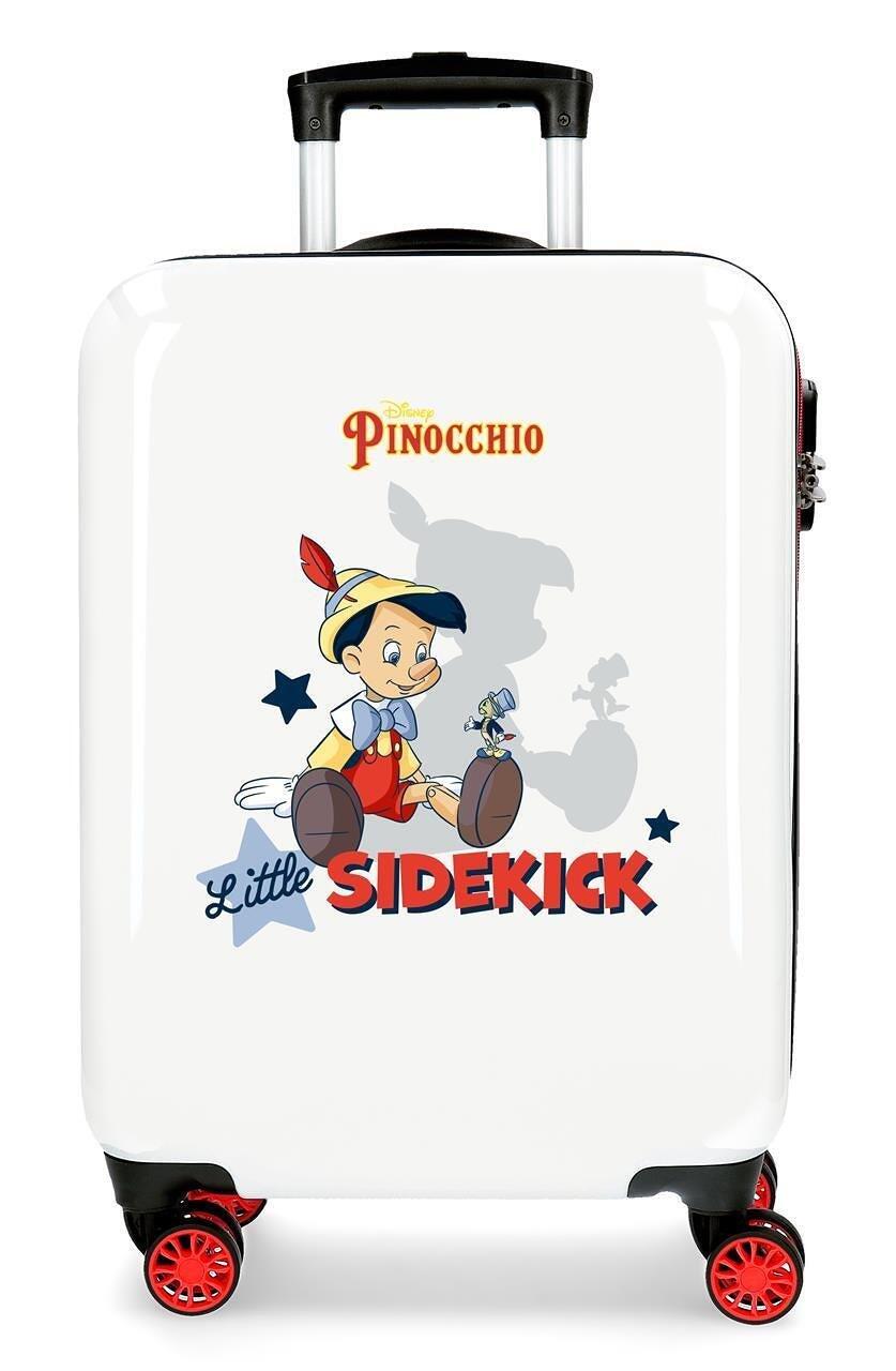 Valise cabine Disney Classiques Abs avec une capacité de 34L blanc 1/5