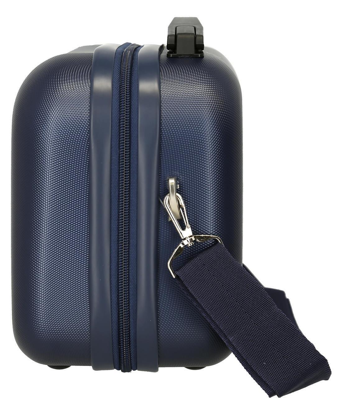 Neceser Abs Disney Mickey denim con capacidad de 9L marino 3/5