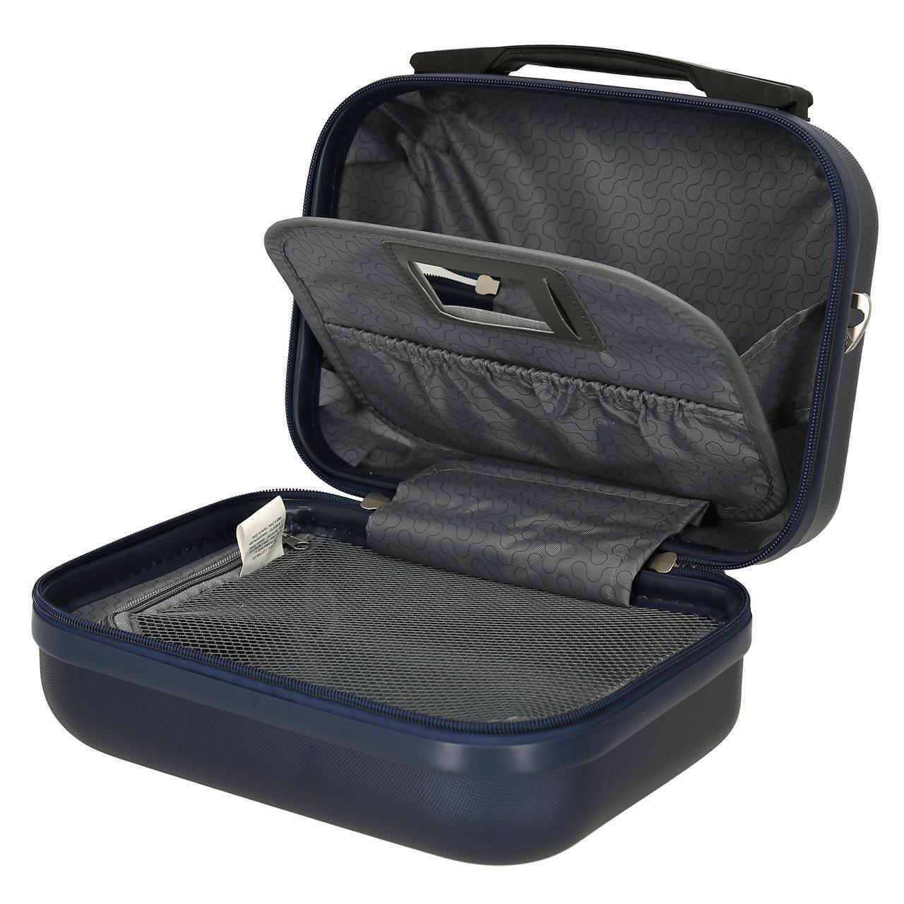 Neceser Abs Disney Mickey denim con capacidad de 9L marino 4/5