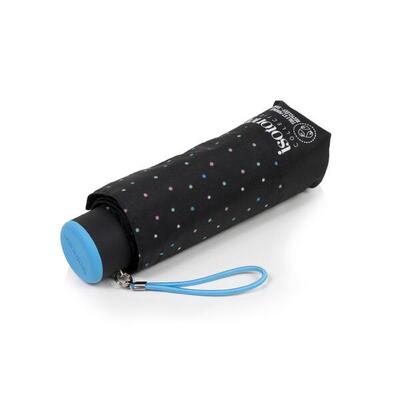 Mini slim hart paraplu rood