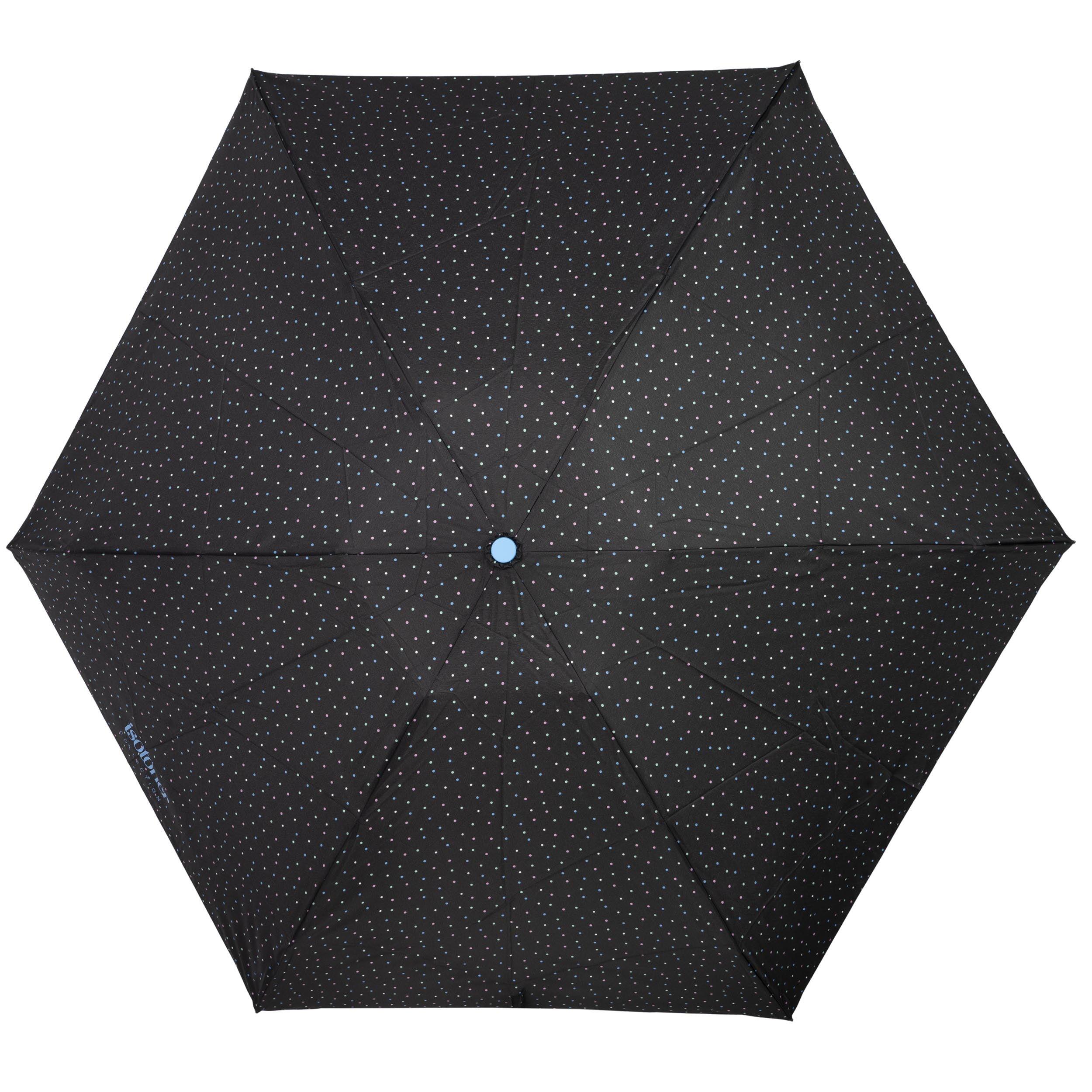 Parapluie solide, ultra déperlant, large couverture 98 cm, ouverture/ fermeture 3/5