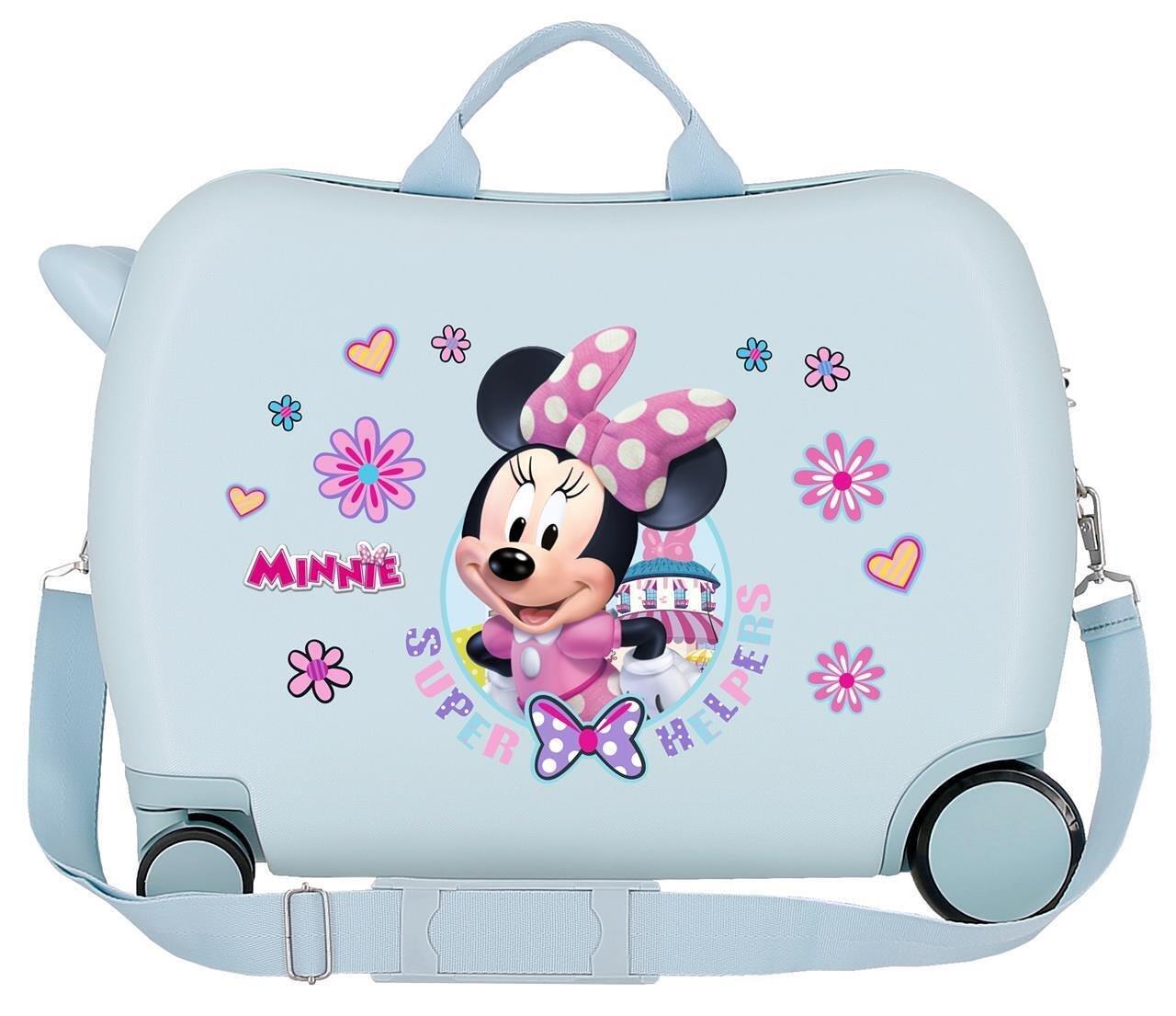 Valise Enfant Disney Minnie super helpers Abs avec une capacité de 38L 2/5