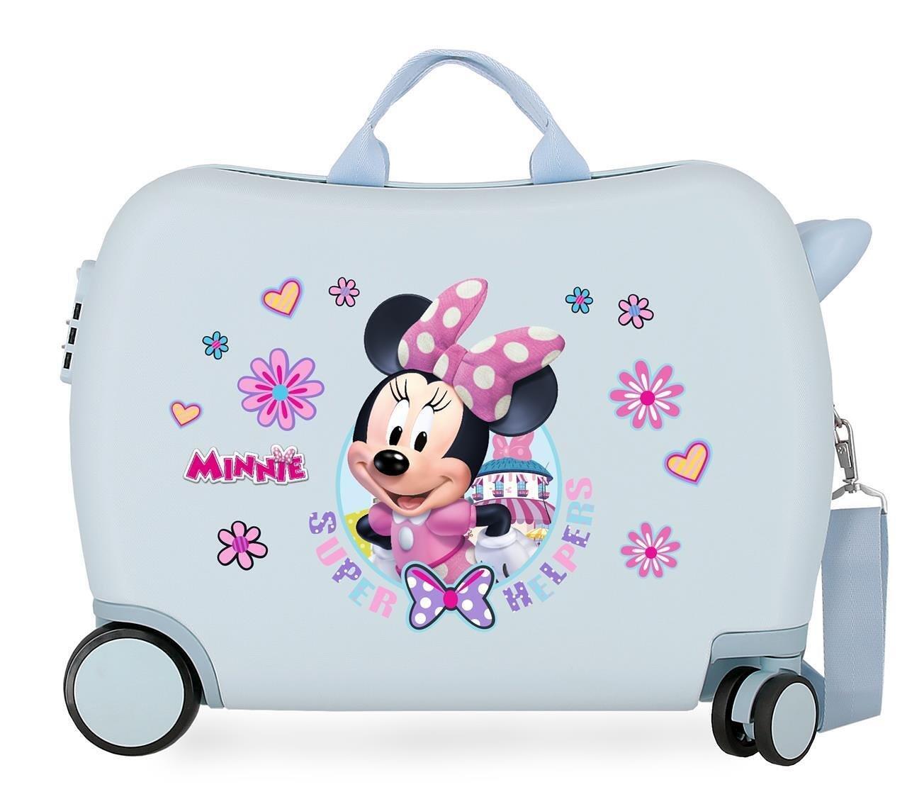 Valise Enfant Disney Minnie super helpers Abs avec une capacité de 38L 1/5