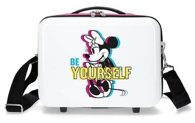 Beauty case Abs Disney Traits con capacità di 9L bianco
