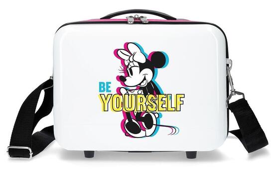 Beauty case Abs Disney Traits con capacità di 9L bianco