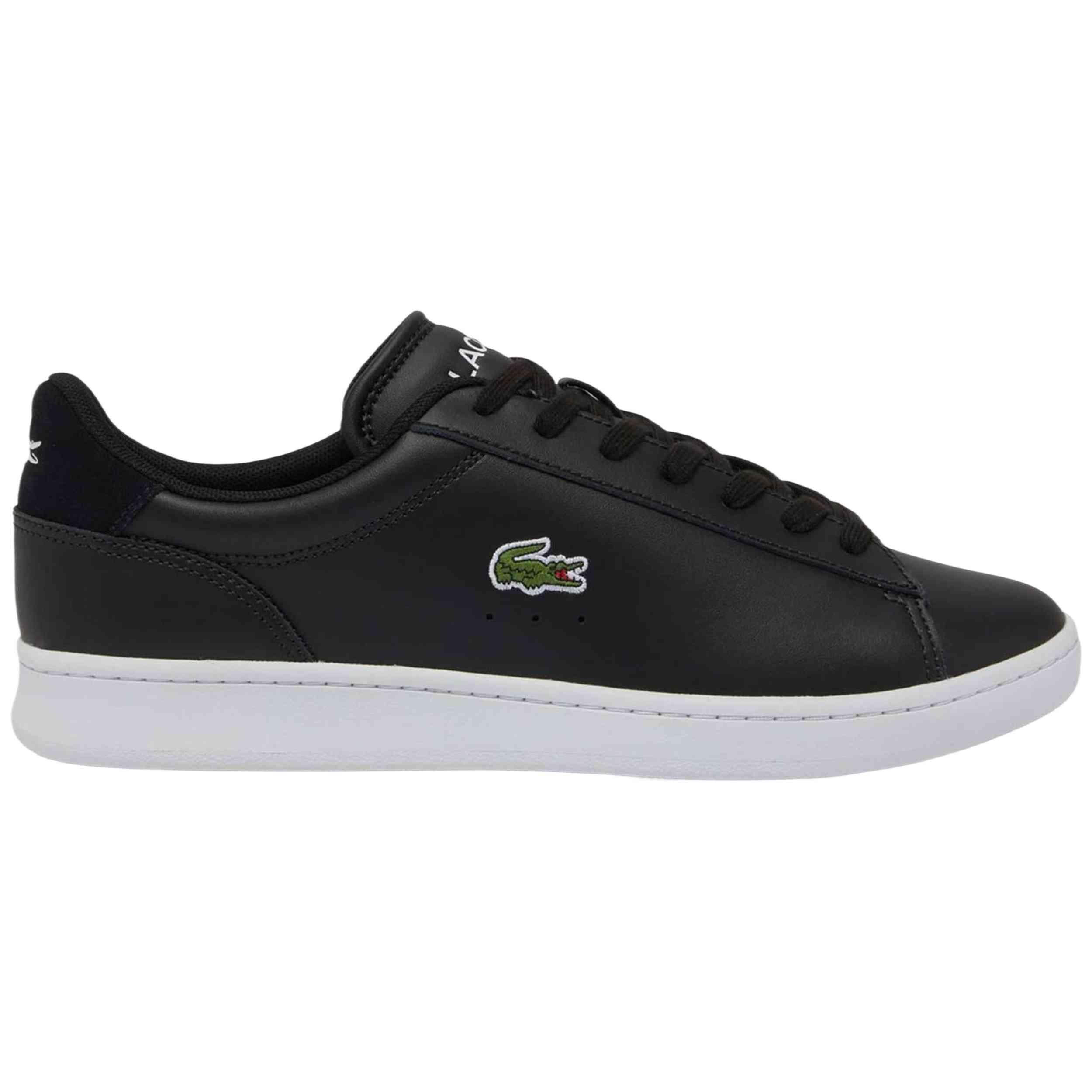 Sneakersy męskie Lacoste Carnaby Set buty sportowe tenisówki trampki czarne