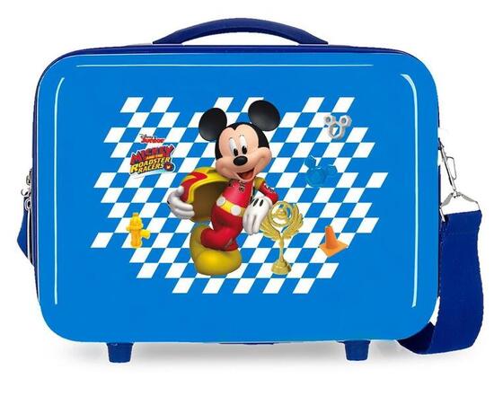 Beauty case Abs Disney Good mood con capacità di 9L blu scuro