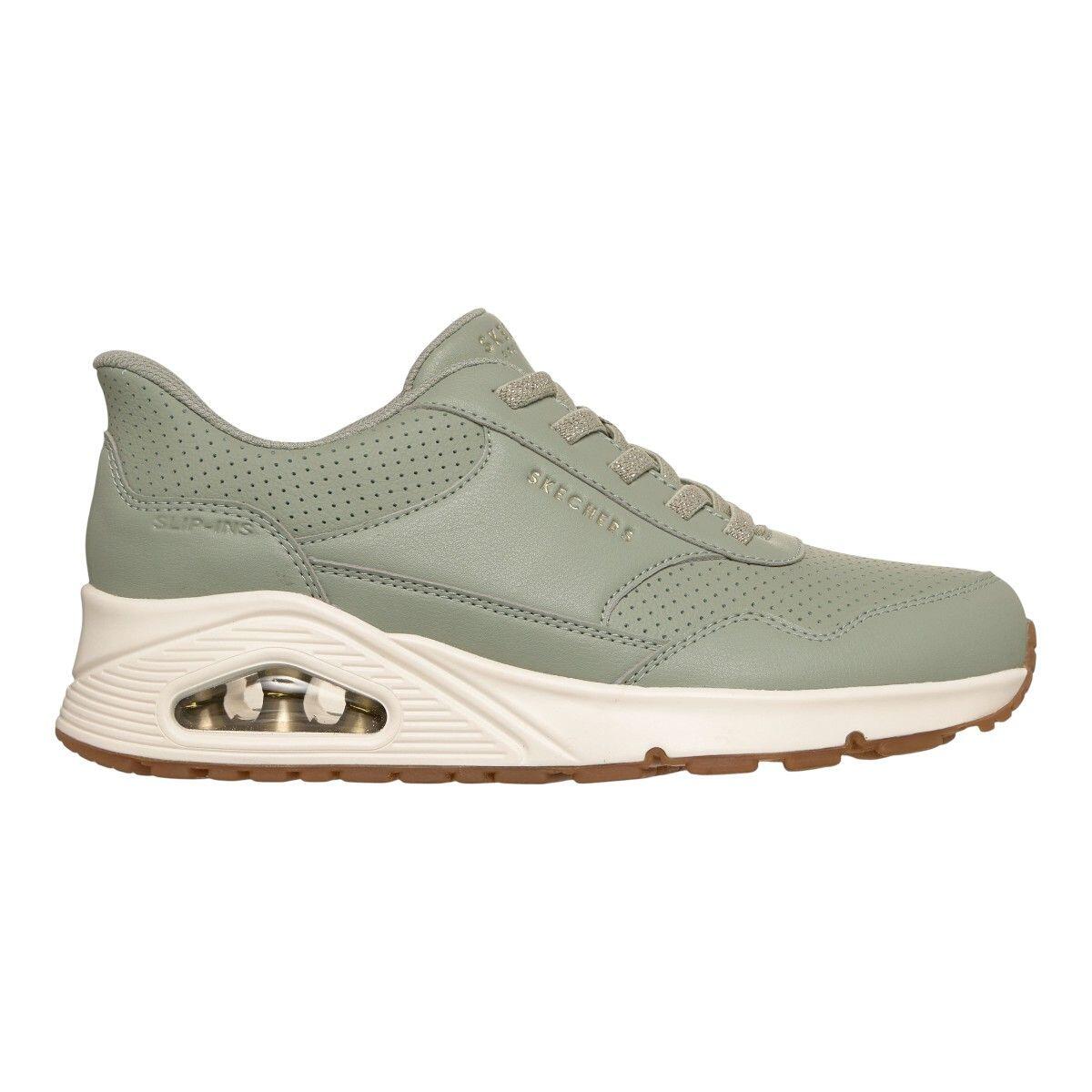 Baskets Homme Baskets Skechers UNO - BANKSIA LUXE Vert Skechers 1/5