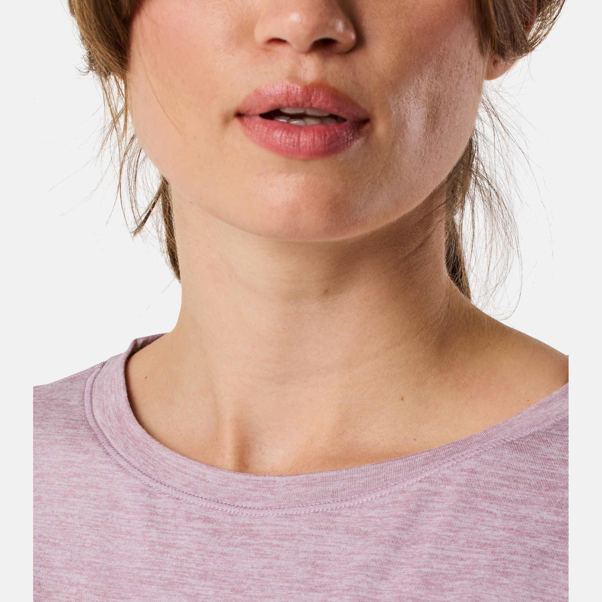 T-Shirt maniche corte da training da donna Core Loose Fit Tee asciugatura rapida 6/7