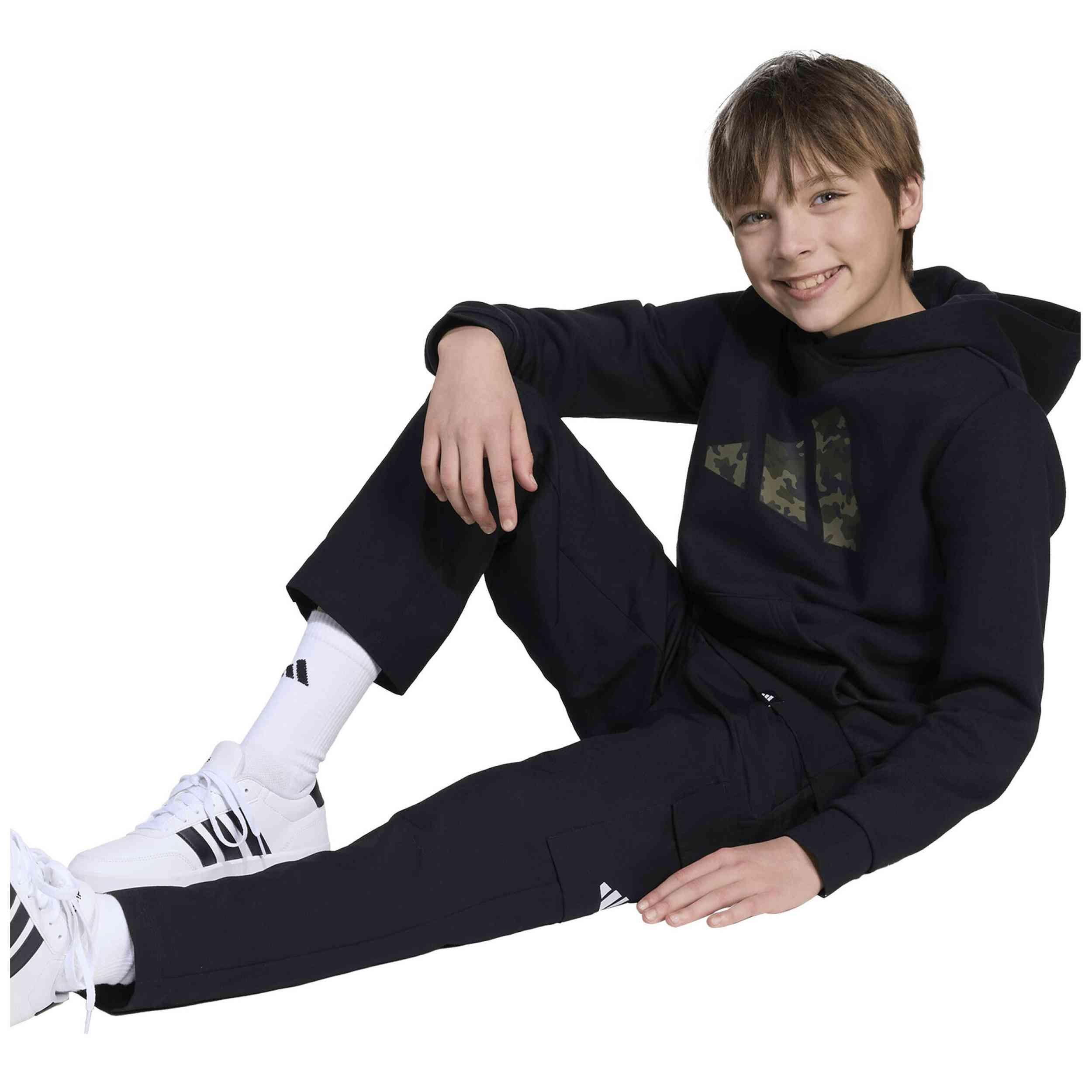 Sudadera con capucha Adidas modelo JV5127 para niños unisex 5/5
