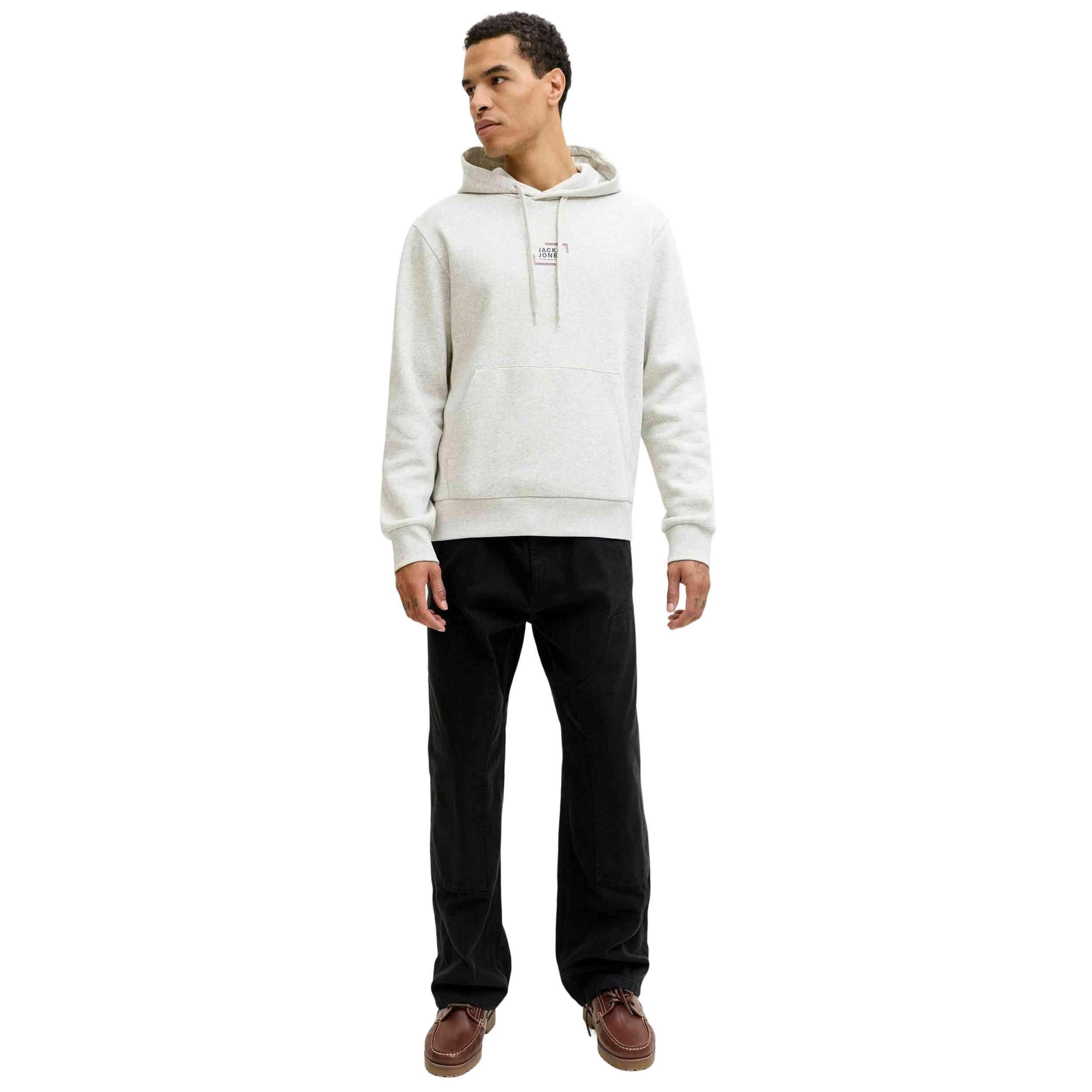 Felpa con cappuccio Jack&jones modello 12268422-WHT per uomini 2/5
