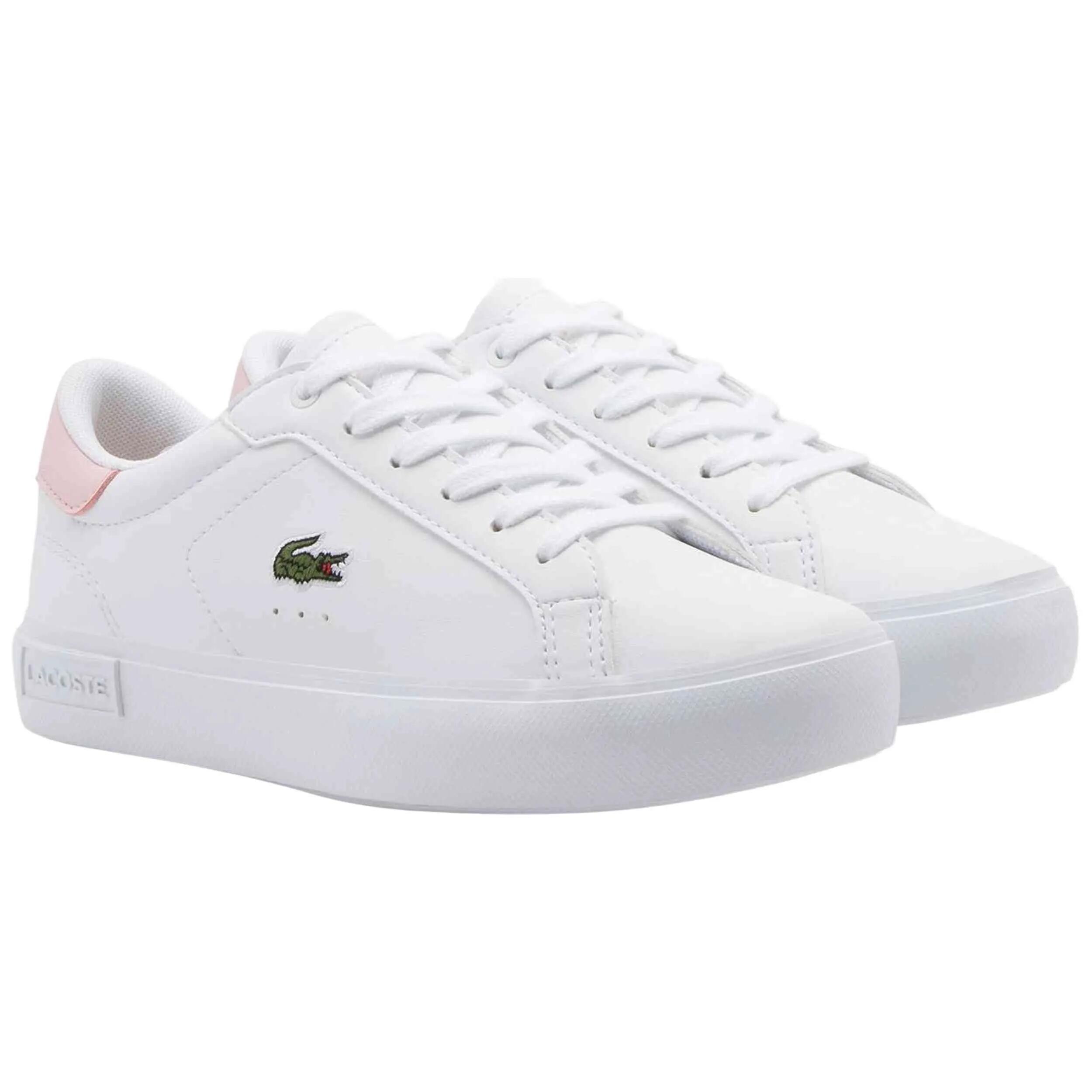 Sapatilhas Lacoste modelo 50SUJ0020-1Y9 para crianças unissex 3/5
