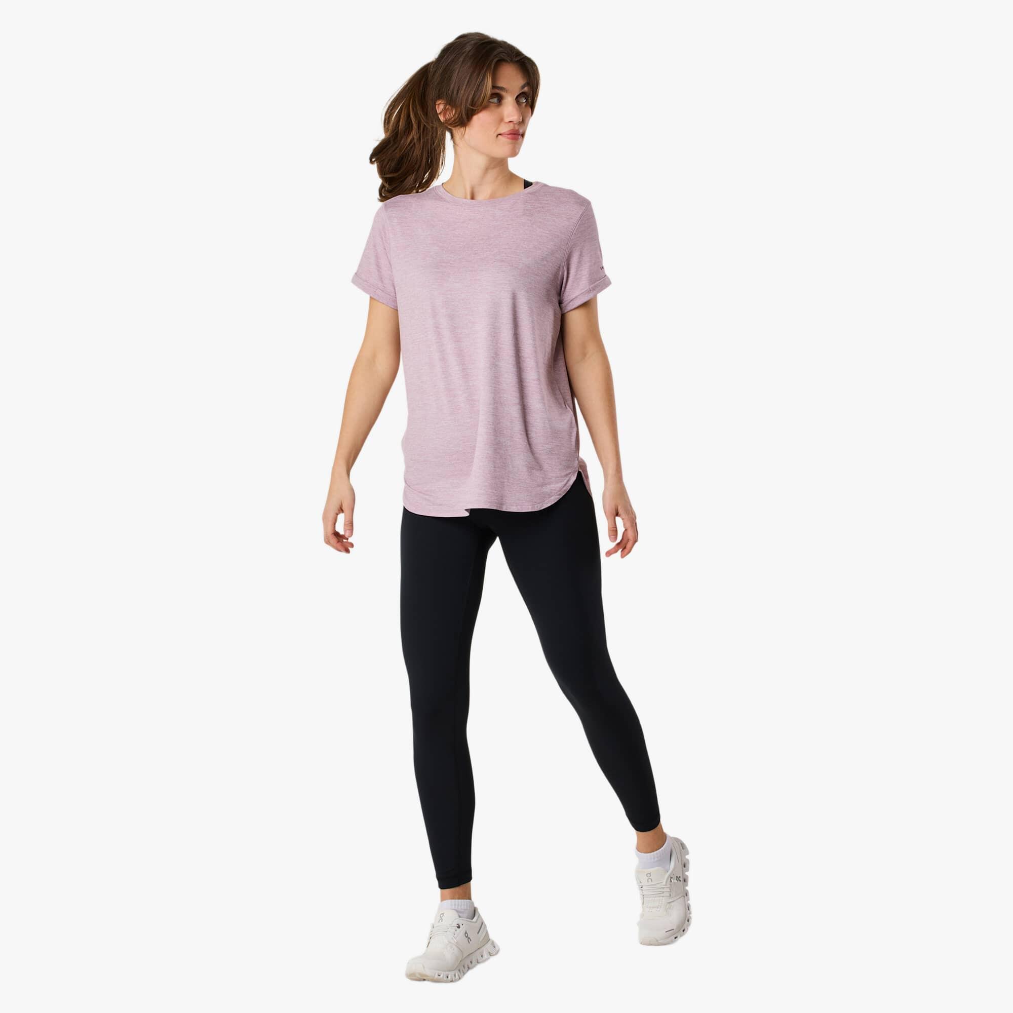 T-Shirt maniche corte da training da donna Core Loose Fit Tee asciugatura rapida 3/7