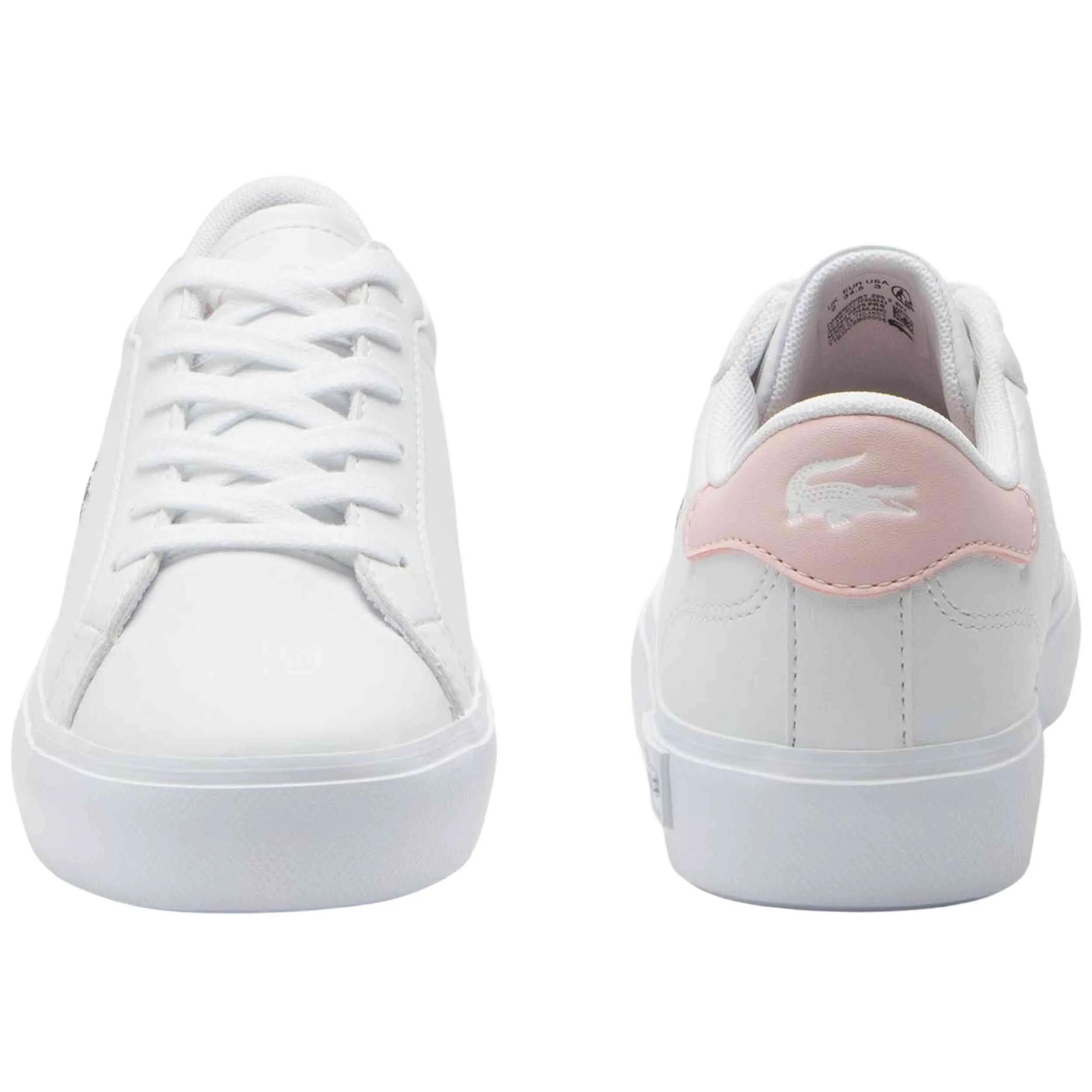 Sapatilhas Lacoste modelo 50SUJ0020-1Y9 para crianças unissex 4/5