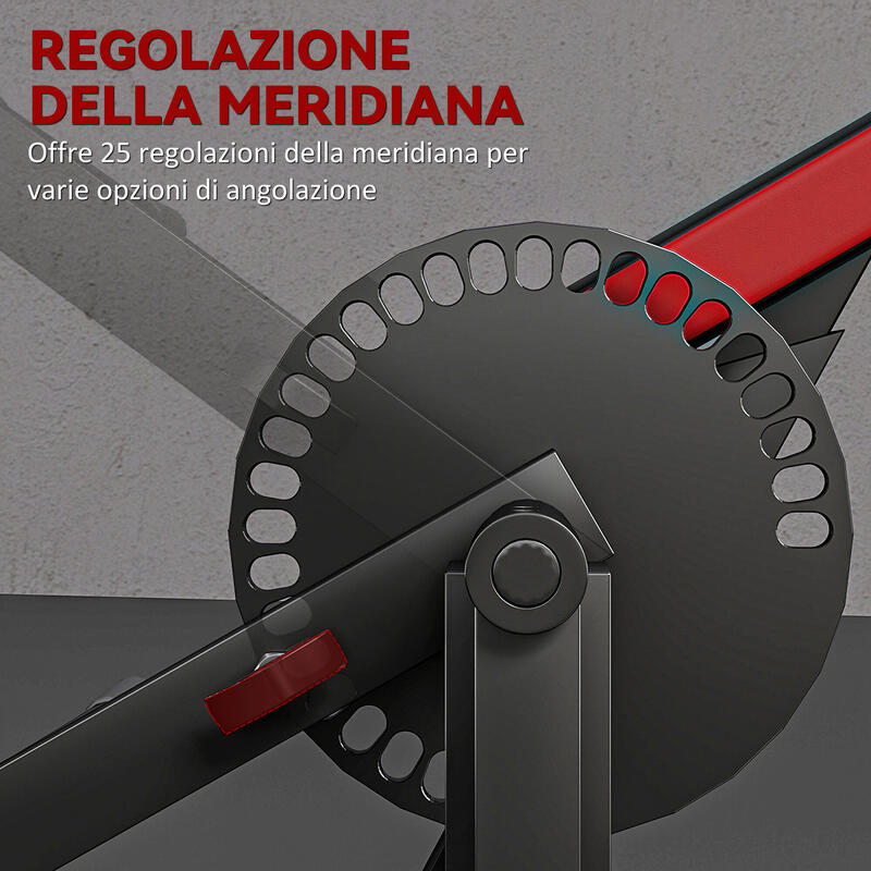 Bancă pentruù biceps SPORTNOW, șezut reglabil, suport pentru greutăți