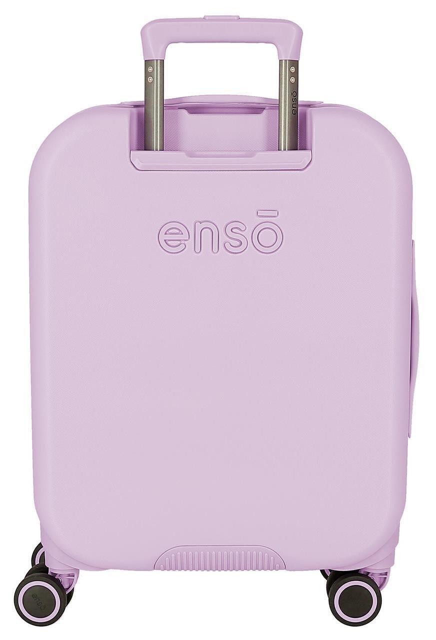 Valise cabine Disney Mickey happiness Abs avec une capacité de 37L lilas 2/5