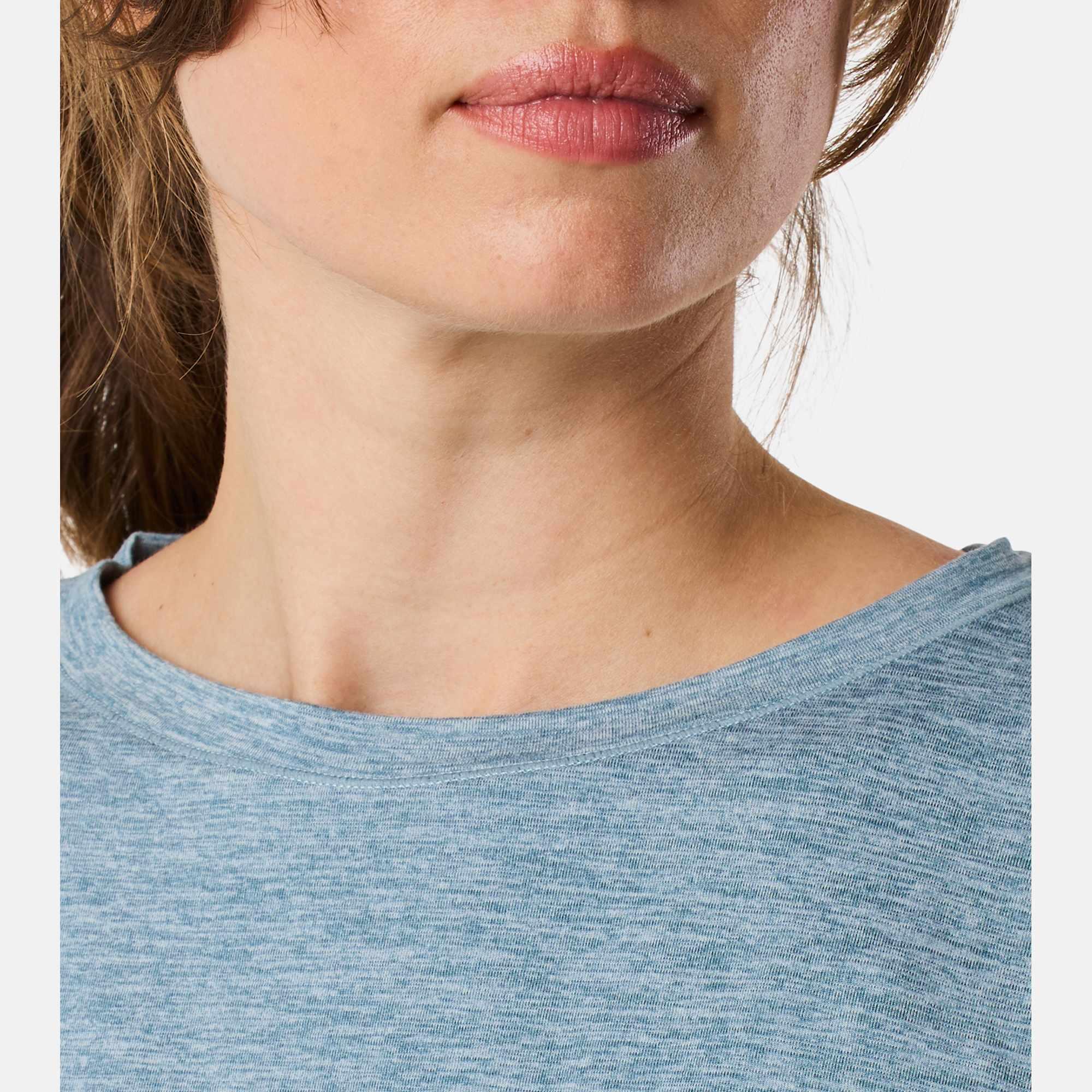 T-Shirt Korte Mouwen Training Vrouw Core Vochtregulerend 6/7